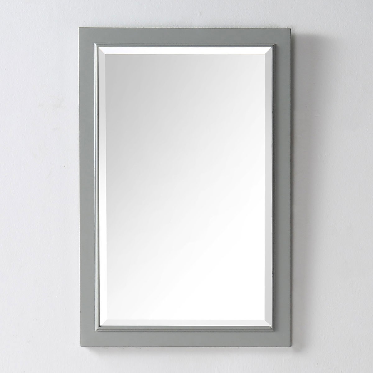 20 x 30 po Miroir avec Cadre Gris Clair (DK-5000-CGM)