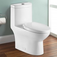 Toilette Monopièce à Double Chasse et à Action Siphonique (DK-ZBQ-12244)
