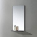 16 x 32 po Miroir pour vanité salle de bain avec étagère (MS400B-M)