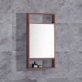 20 x 28 po Miroir pour vanité avec cadre en bois (DK-TH21302B-M)