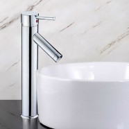 Decoraport Robinet de Lavabo&Vasque - Laiton Fini Chrome (5720CH)