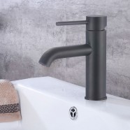 Robinet de Lavabo&Vasque en Laiton - Noir Mat (81H13-MB)