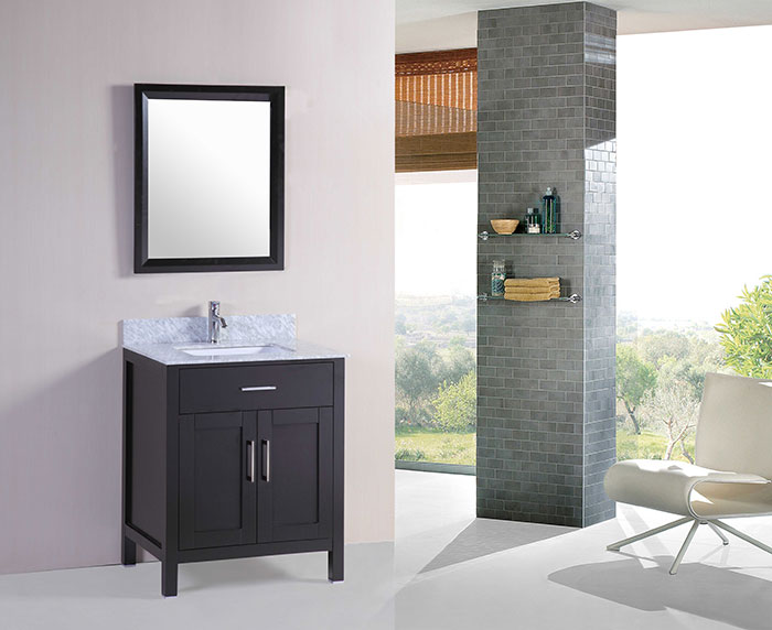 24 x 30 In. Bathroom Vanity Mirror (DK-T9150-30E-M) | Decoraport Canada
