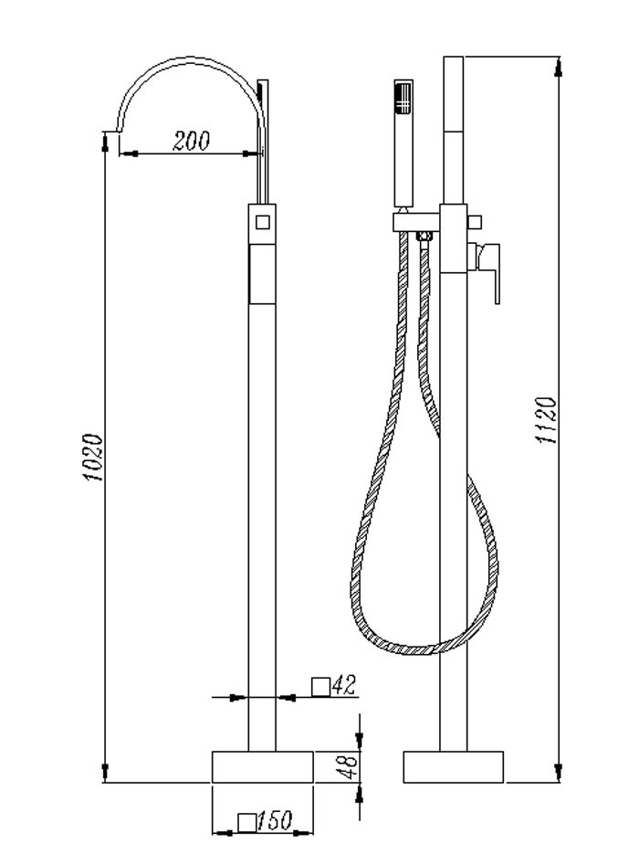 Bathtub Faucet